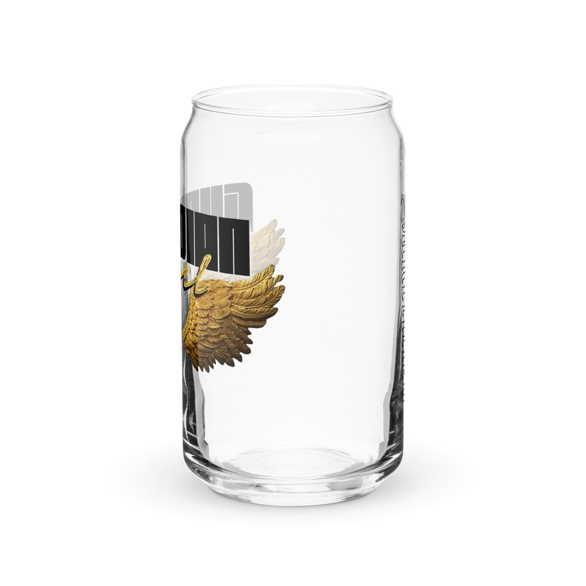 Can-shaped glass