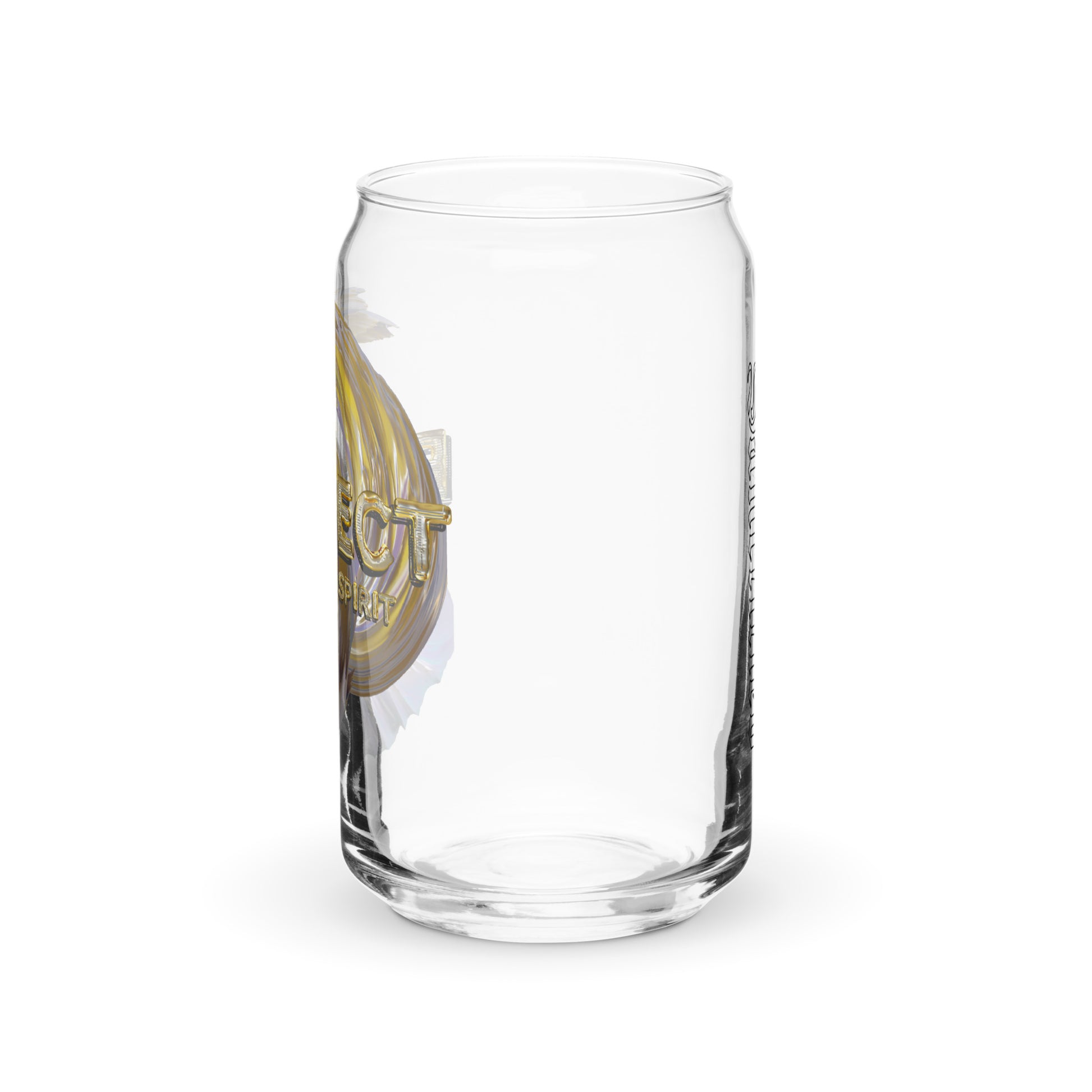 Can-shaped glass