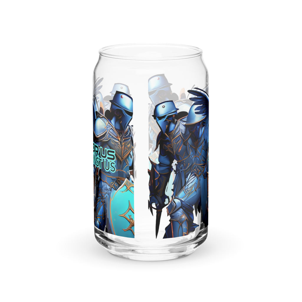 Can-shaped glass