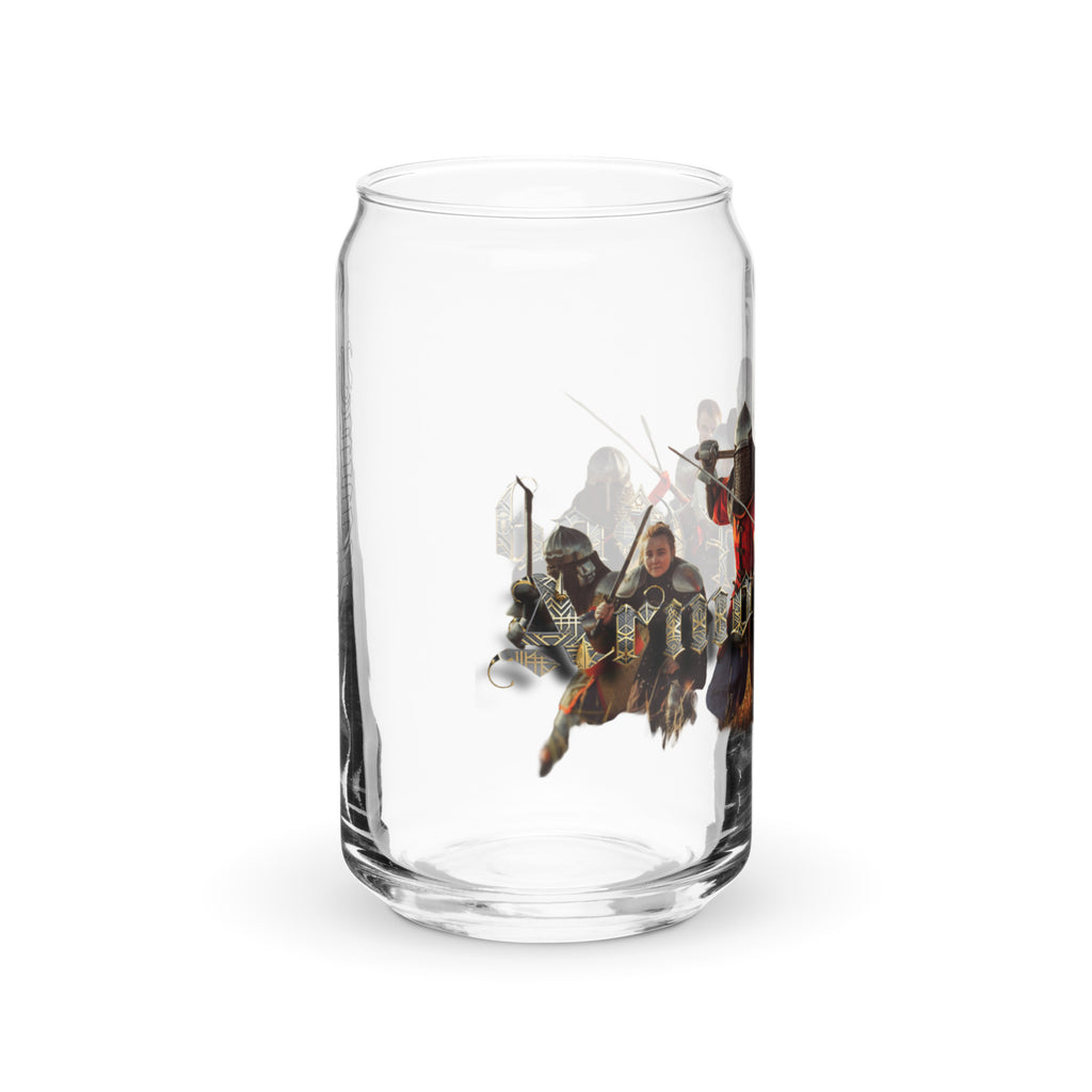 Can-shaped glass