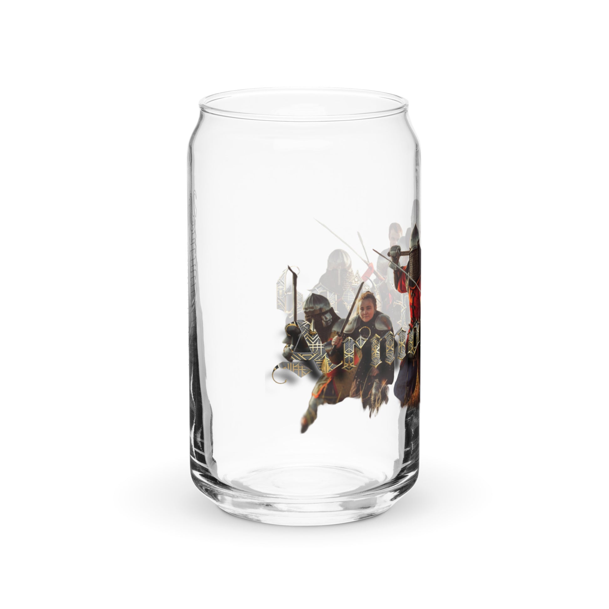 Can-shaped glass