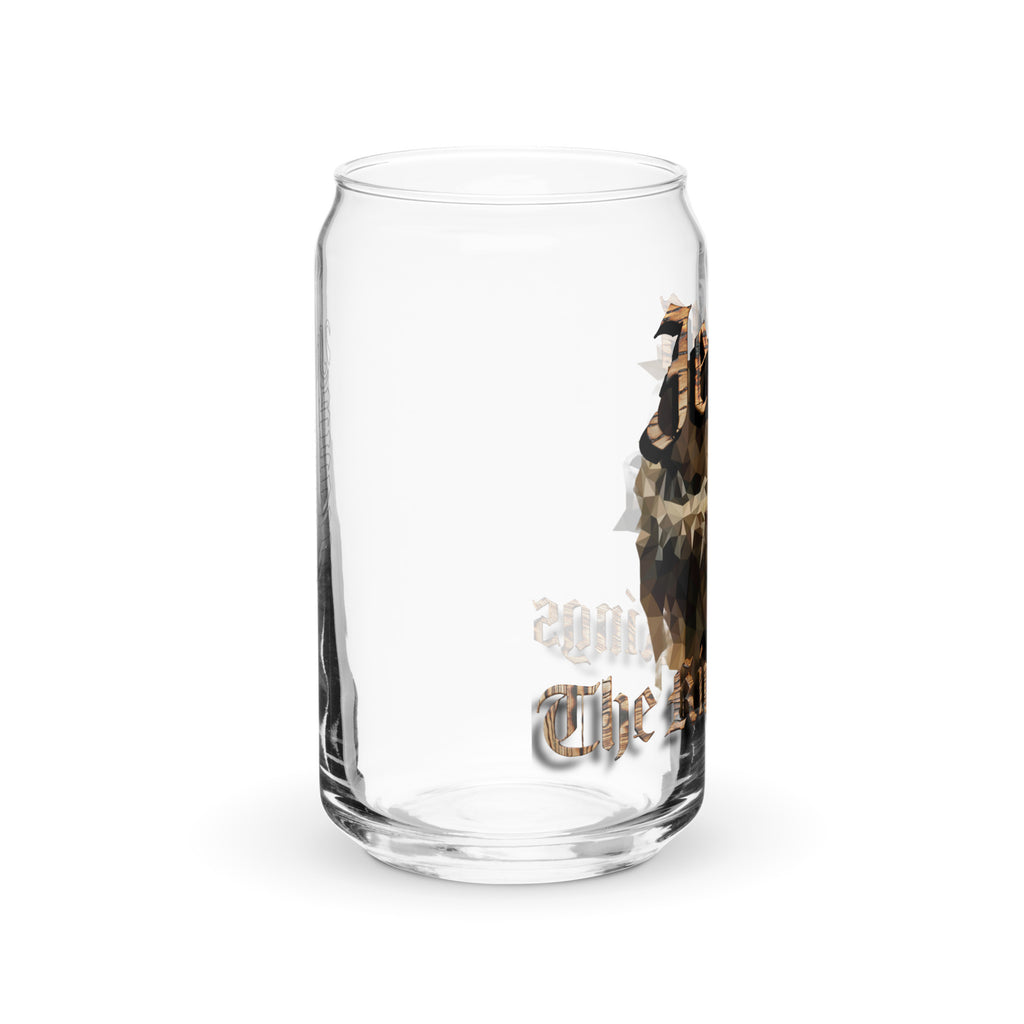 Can-shaped glass