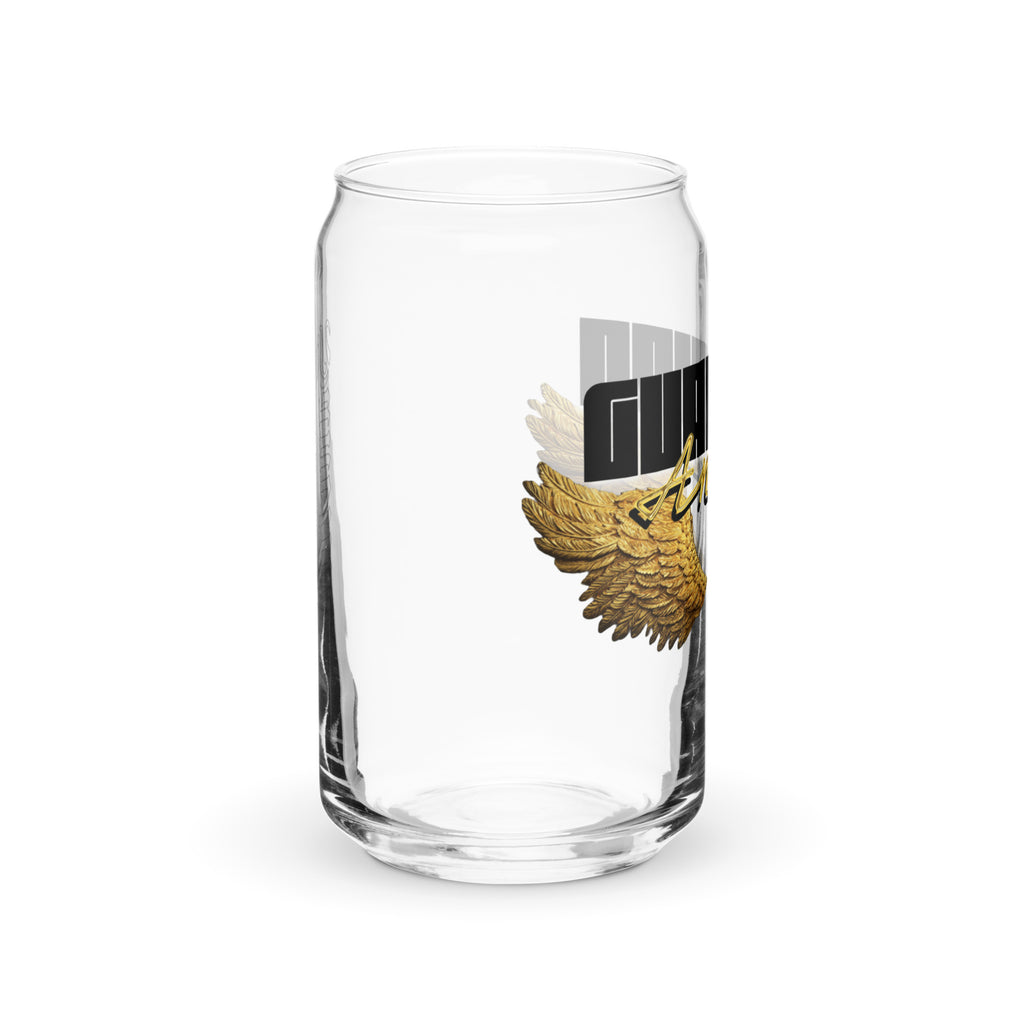 Can-shaped glass