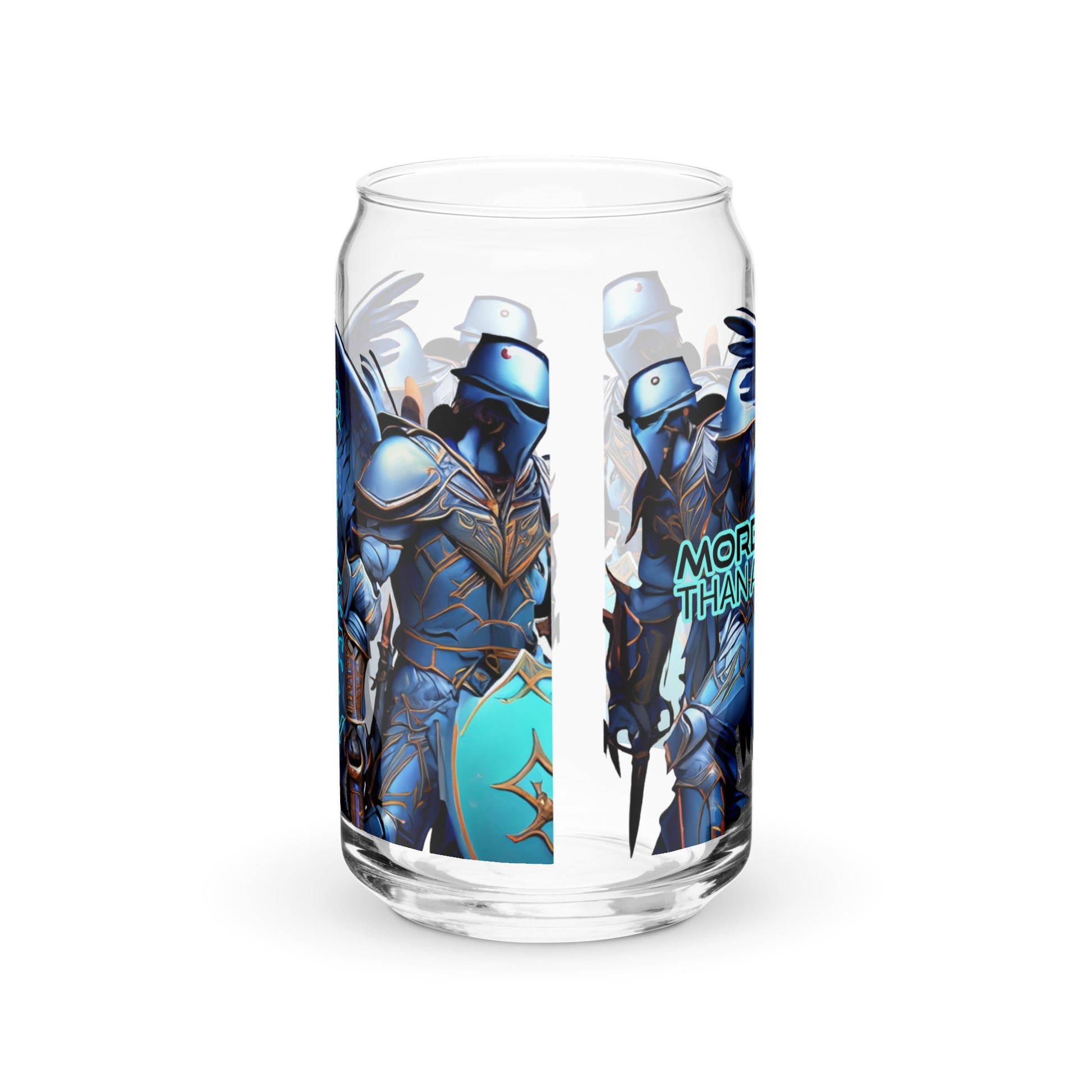 Can-shaped glass