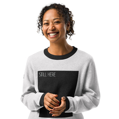 STILL HERE- Knitted crew neck sweater