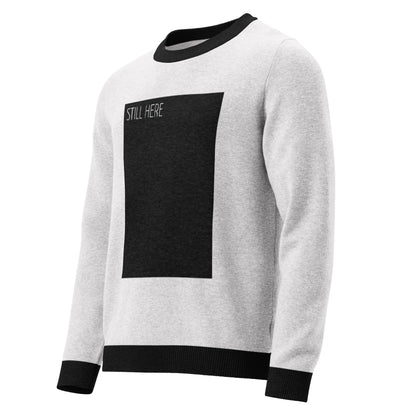 STILL HERE- Knitted crew neck sweater