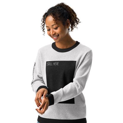 STILL HERE- Knitted crew neck sweater