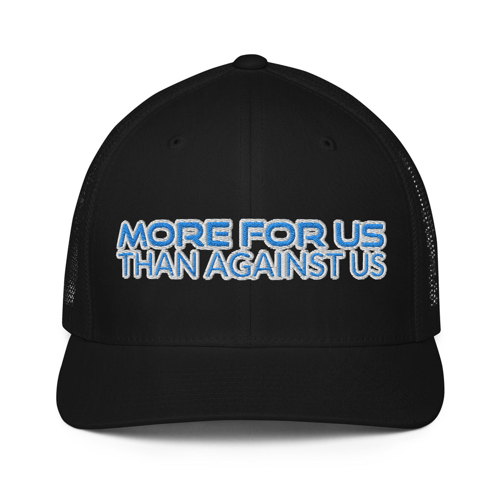 More for Us- Closed-back trucker cap