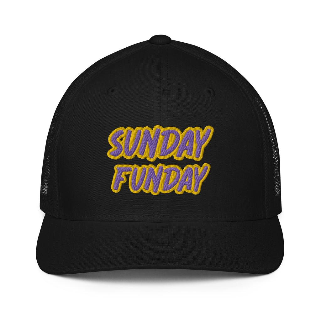 Sunday Funday- Closed-back trucker cap