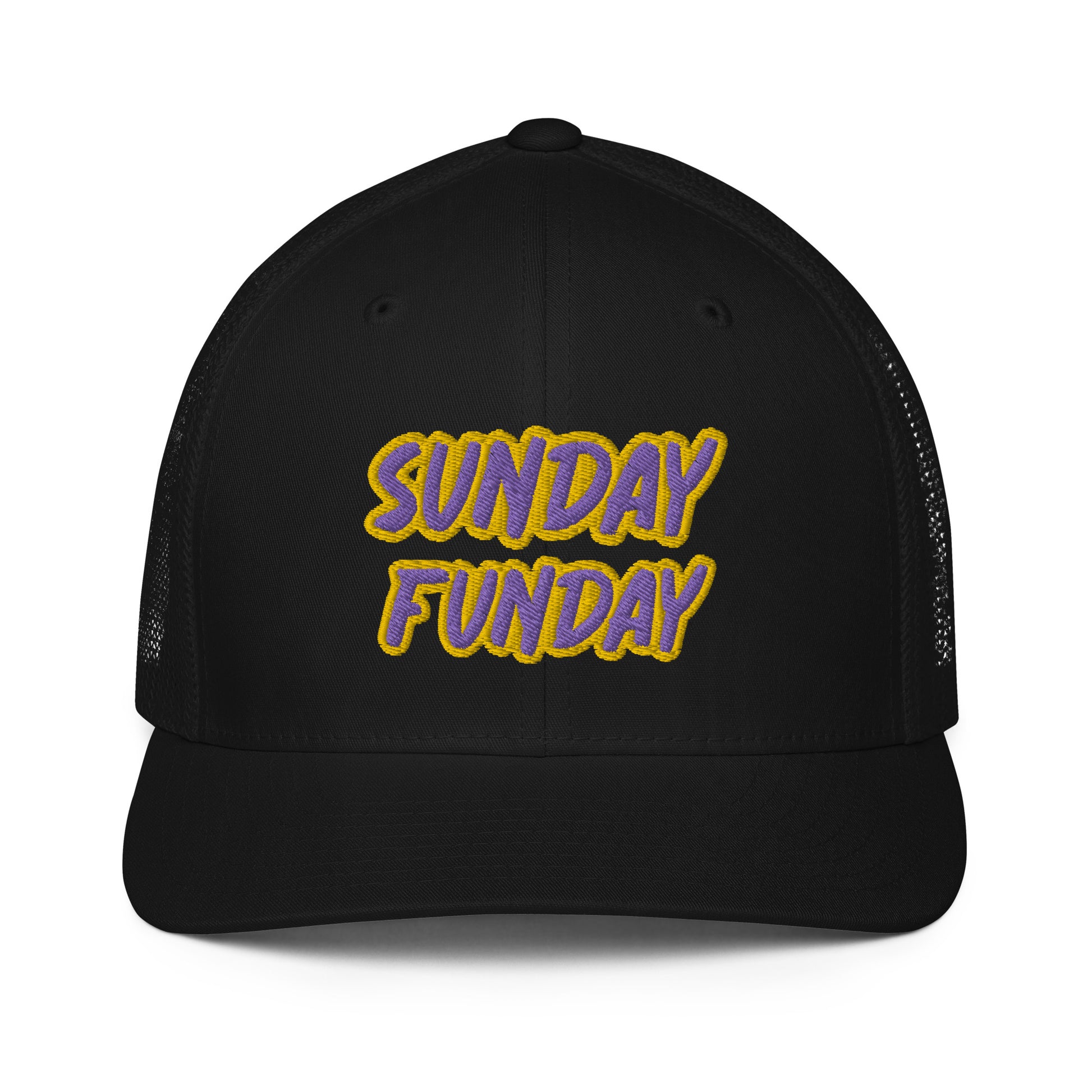 Sunday Funday- Closed-back trucker cap