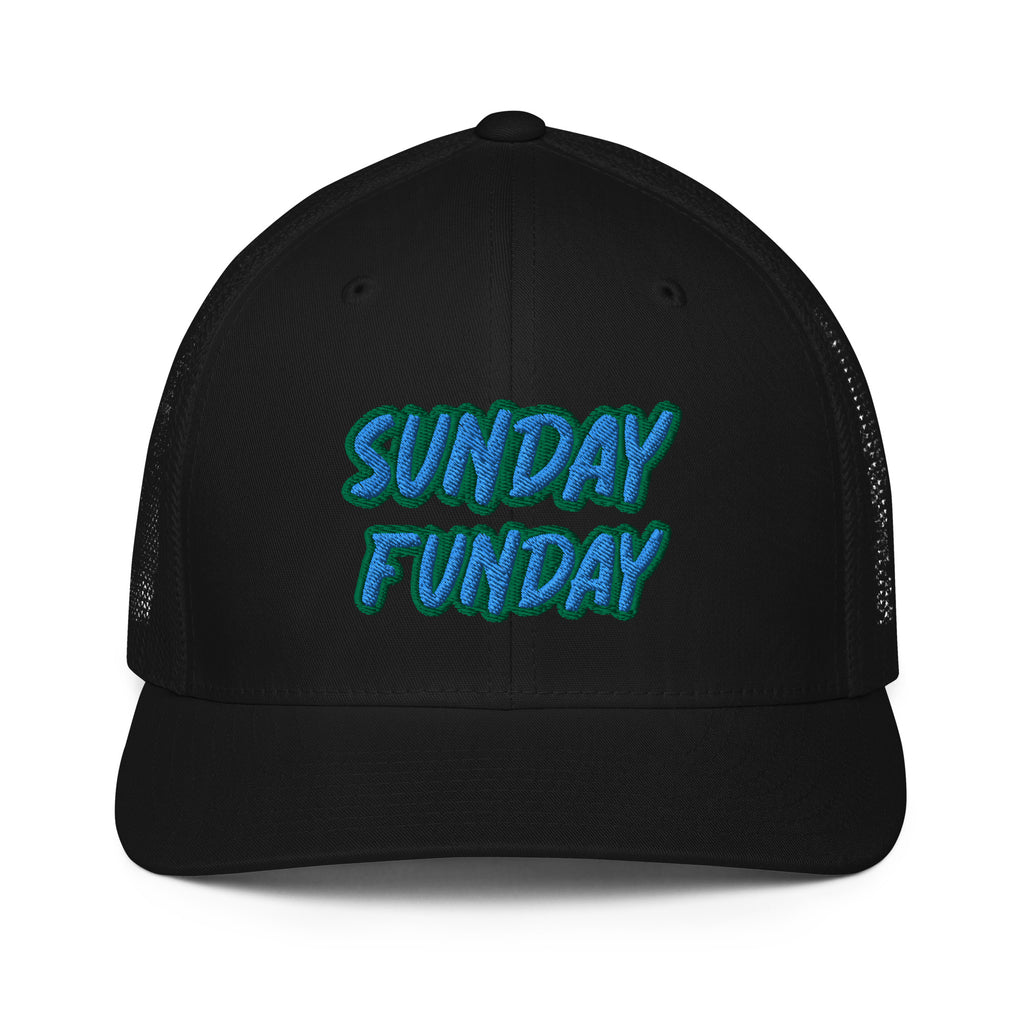 Sunday Funday- Closed-back trucker cap