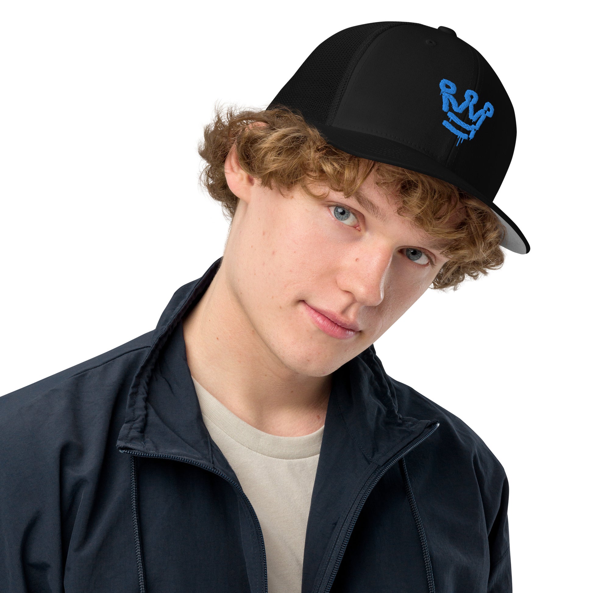 I Am a Crown- Closed-back trucker cap