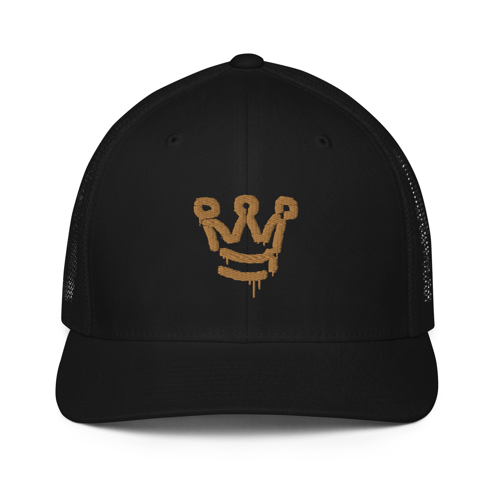 I AM A CROWN- Closed-back trucker cap
