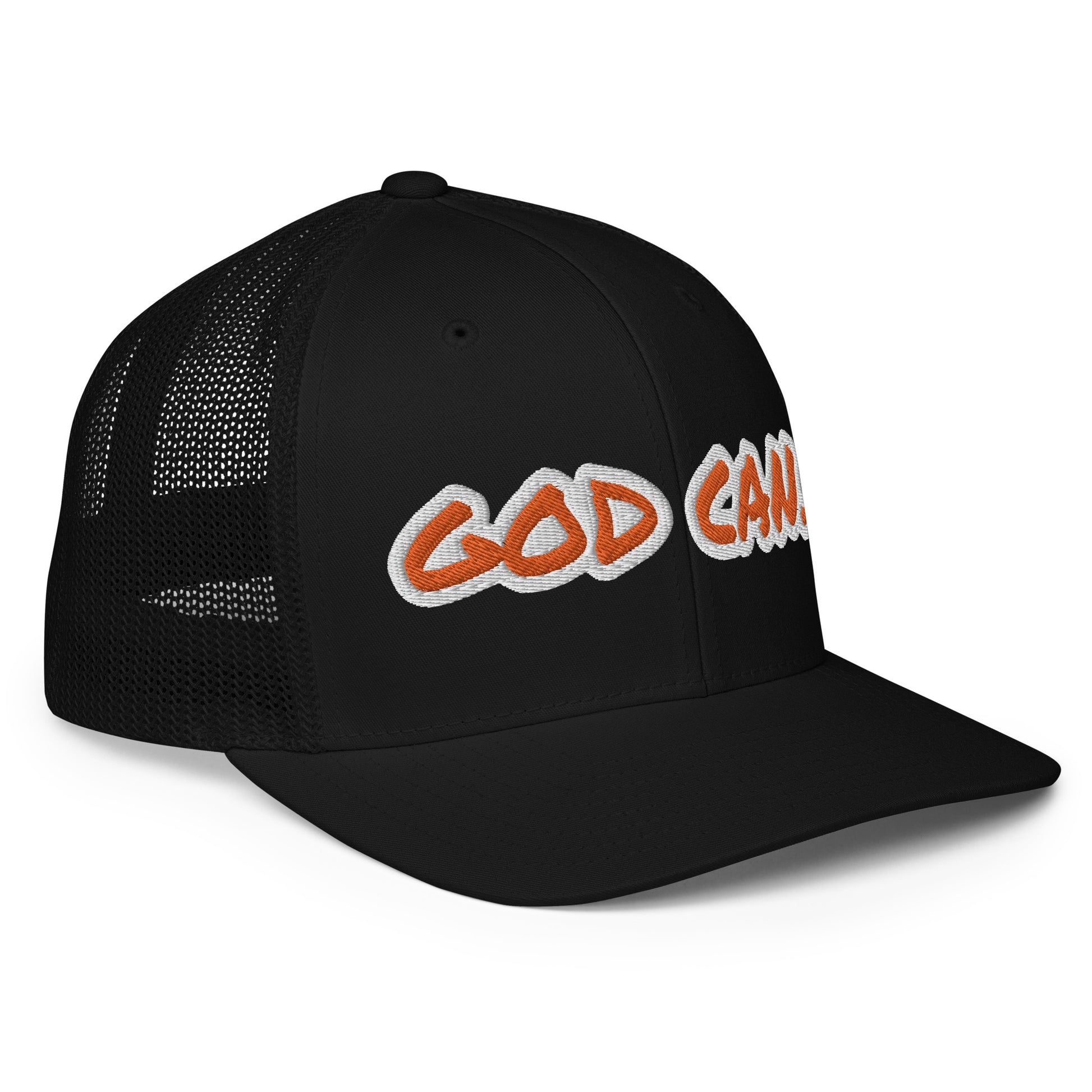 God Can.- Closed-back trucker cap