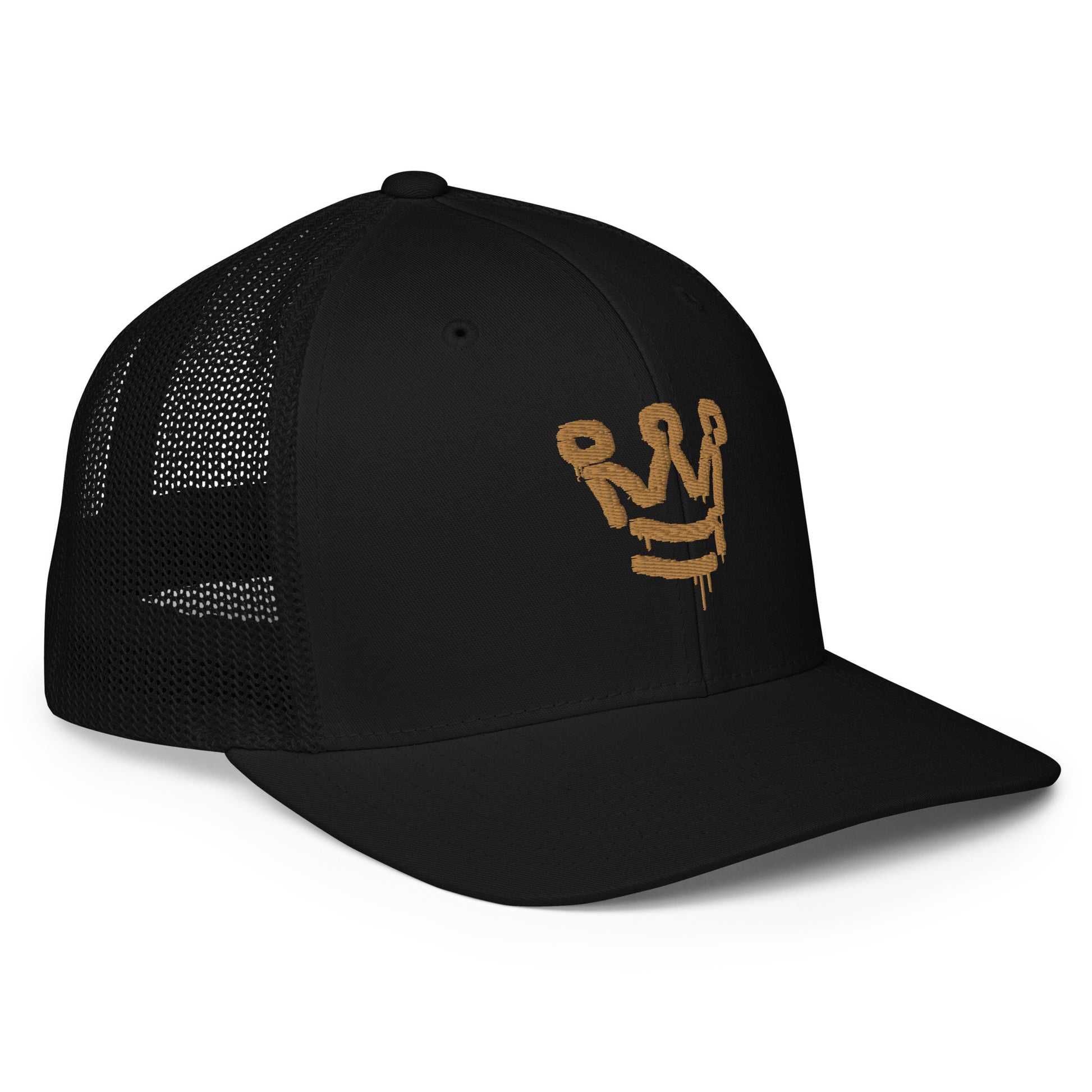 I AM A CROWN- Closed-back trucker cap