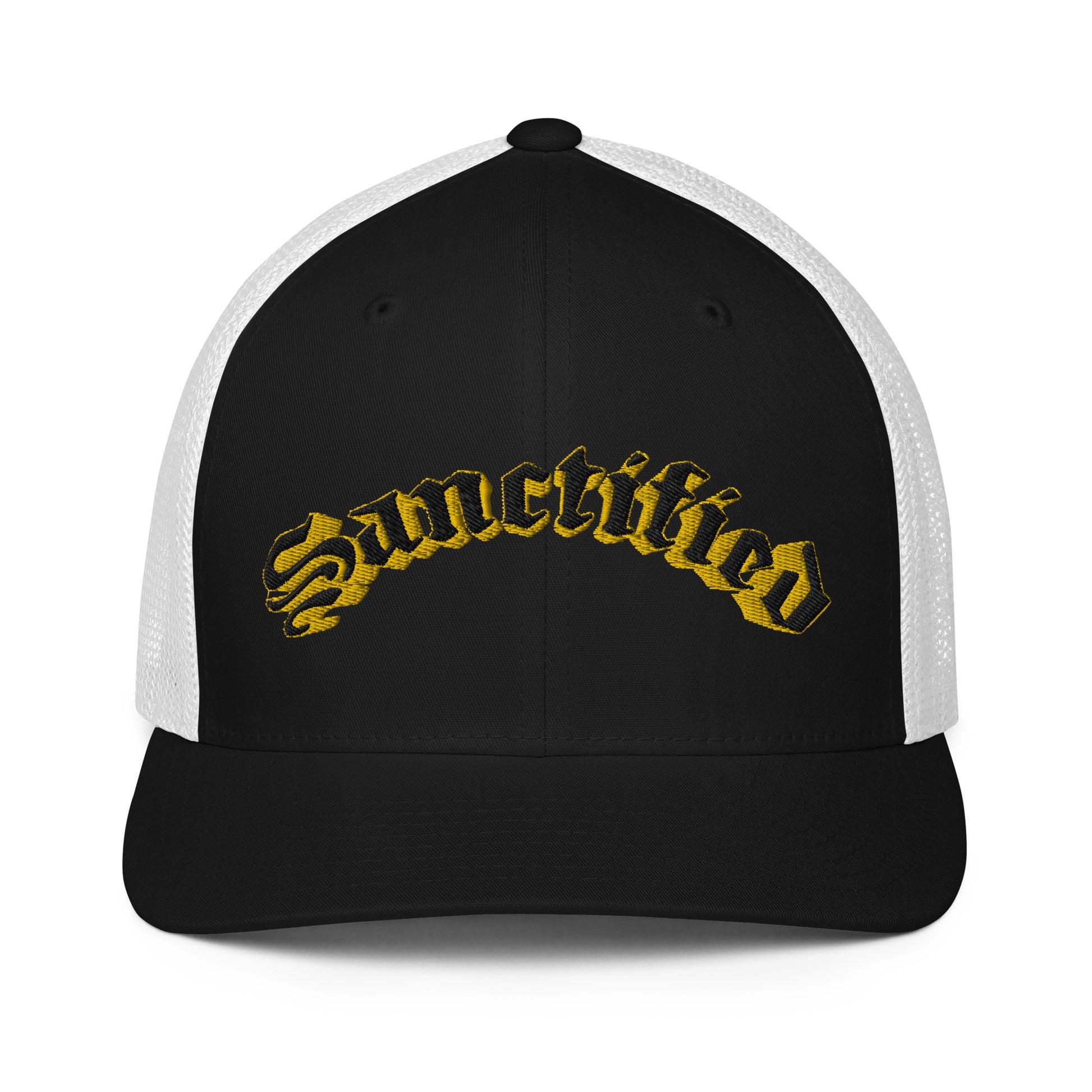 Sanctified Signature- Closed-back trucker cap