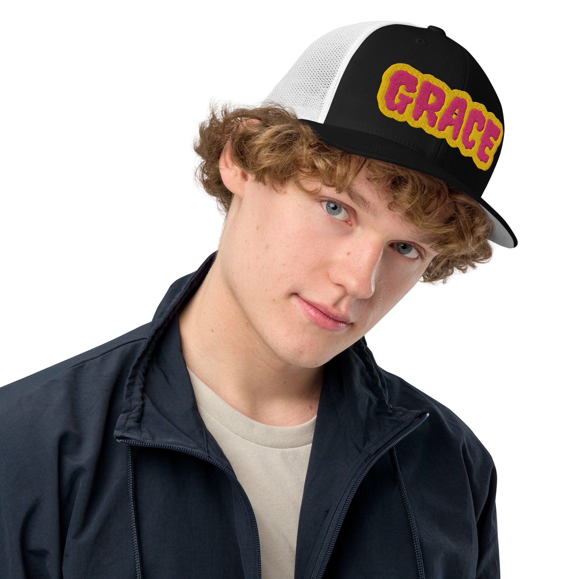 Grace- Closed-back trucker cap