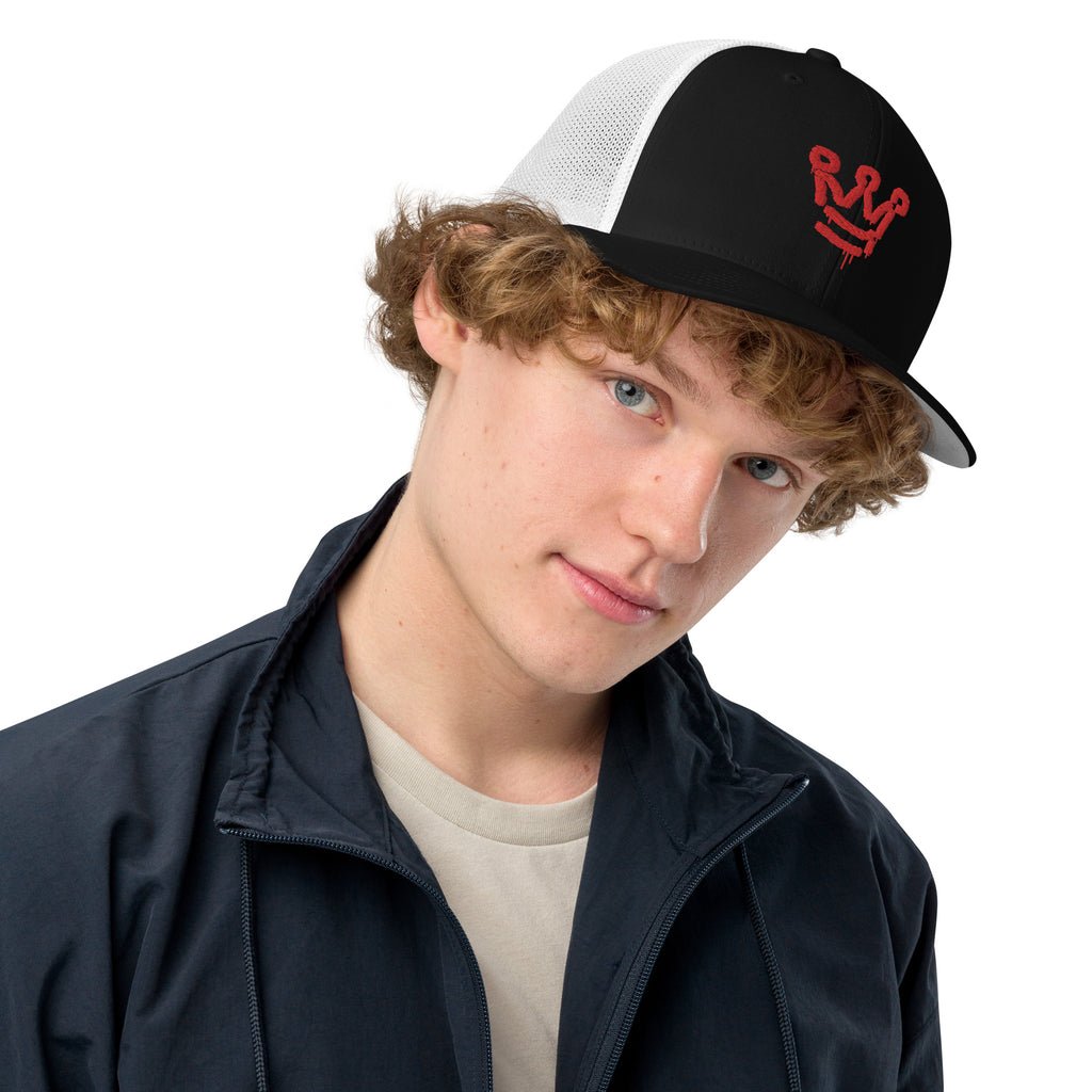 I Am a Crown- Closed-back trucker cap