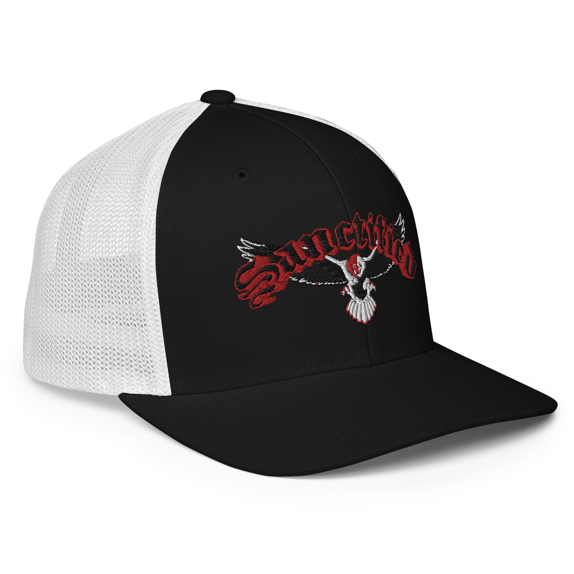 Sanctified Eagle- Closed-back trucker cap
