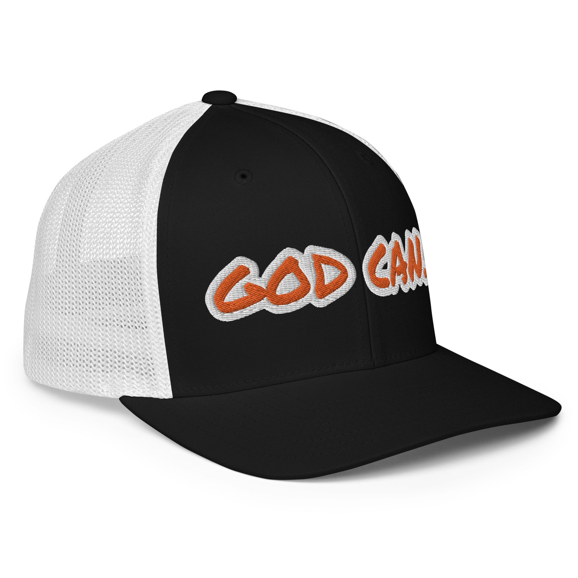 God Can.- Closed-back trucker cap