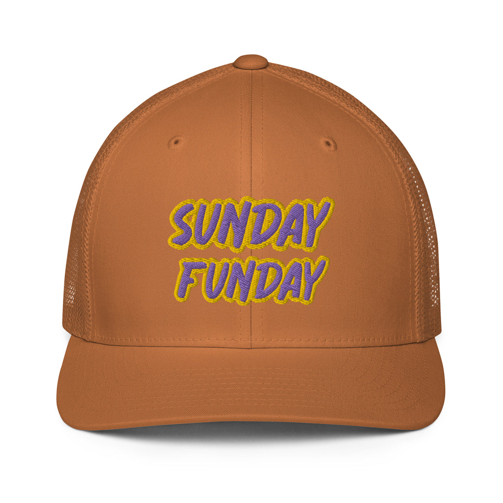Sunday Funday- Closed-back trucker cap