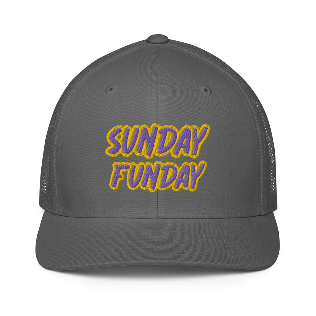 Sunday Funday- Closed-back trucker cap