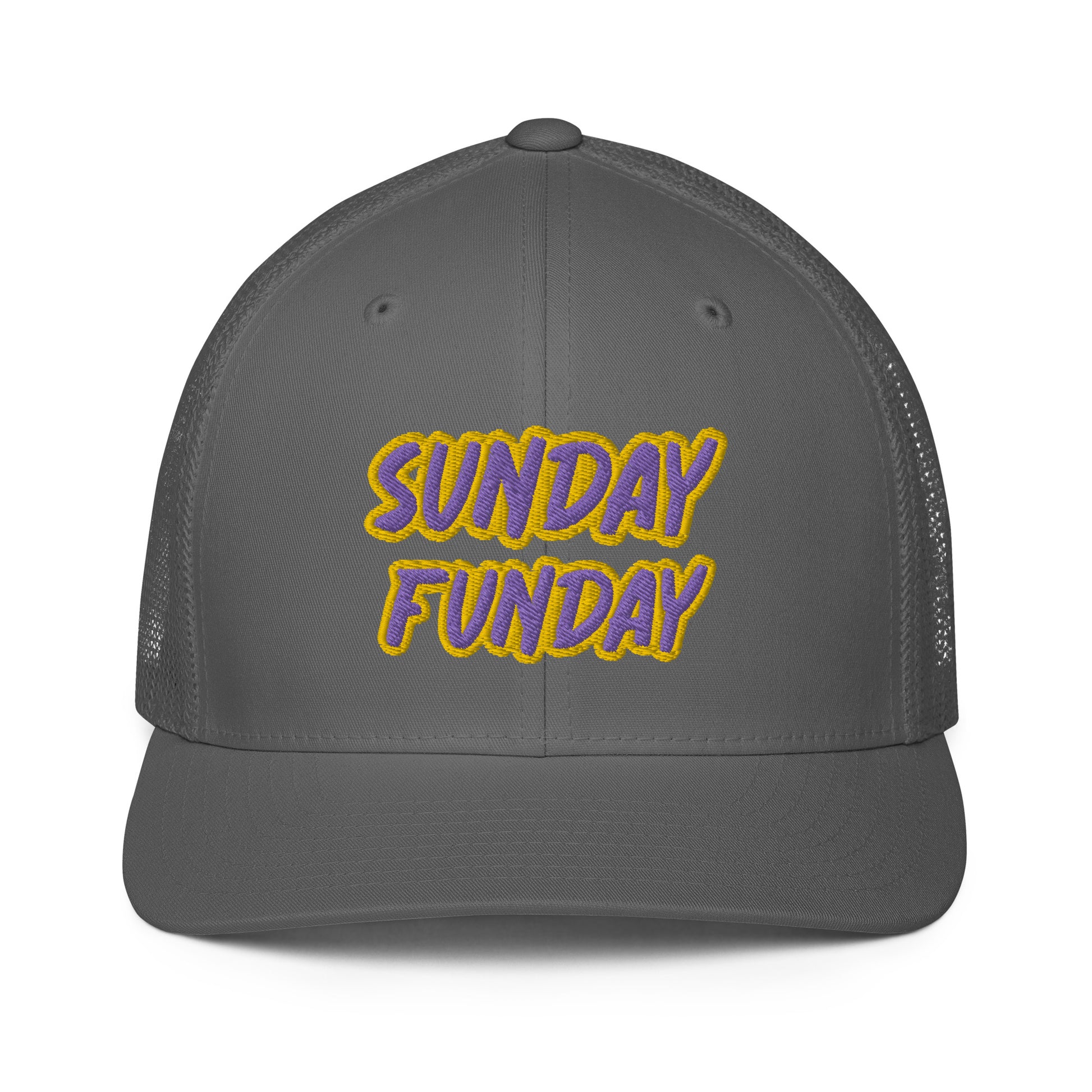 Sunday Funday- Closed-back trucker cap