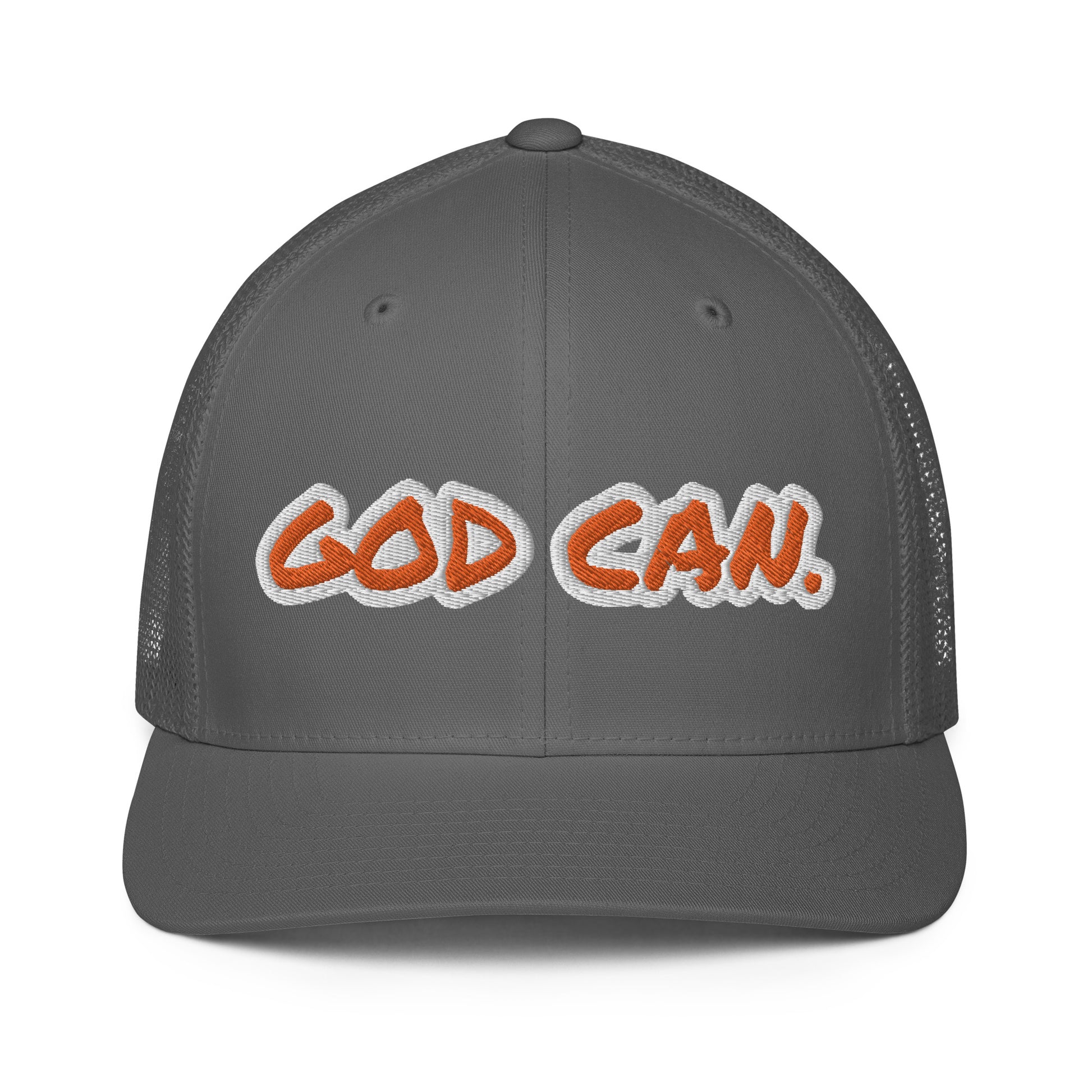 God Can.- Closed-back trucker cap