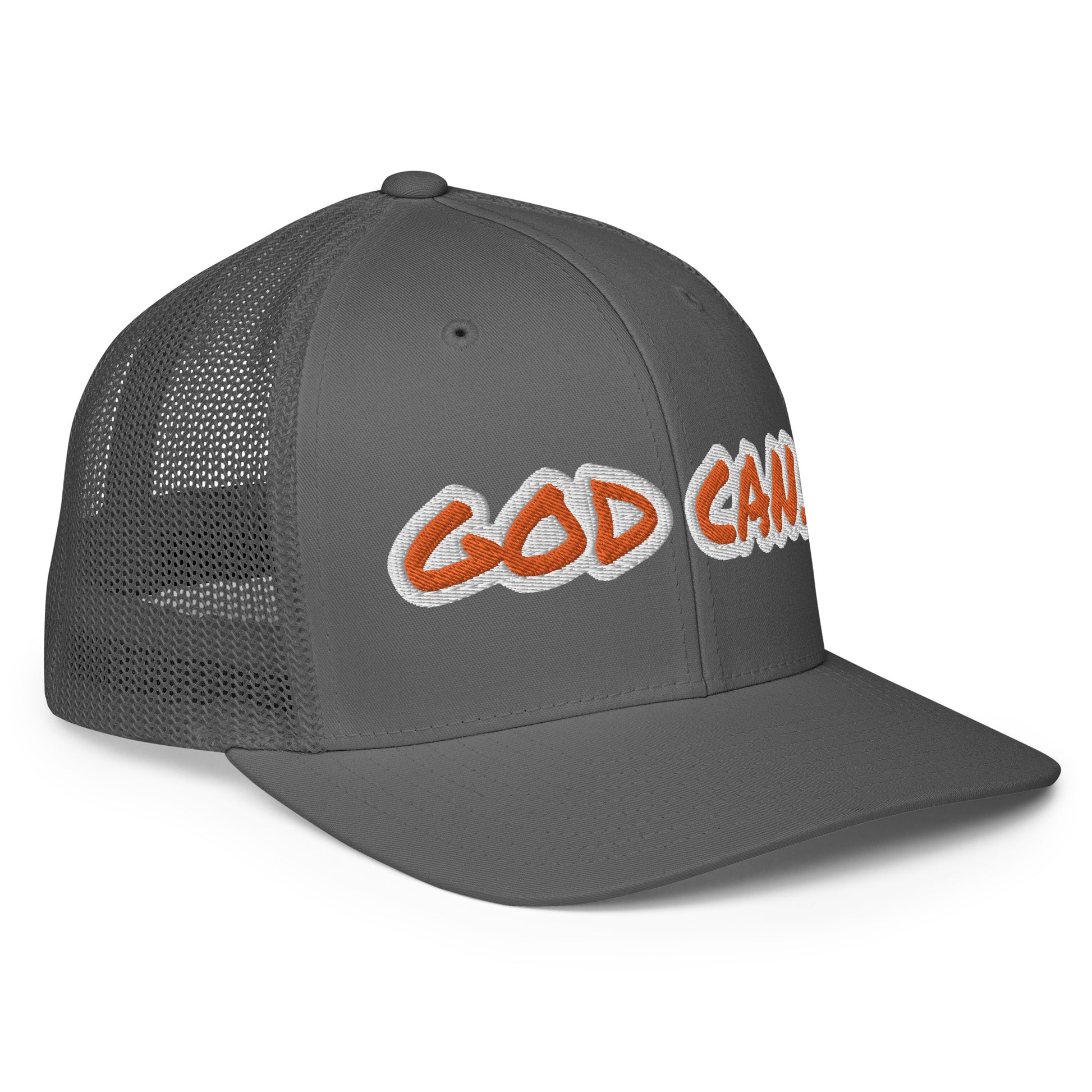God Can.- Closed-back trucker cap
