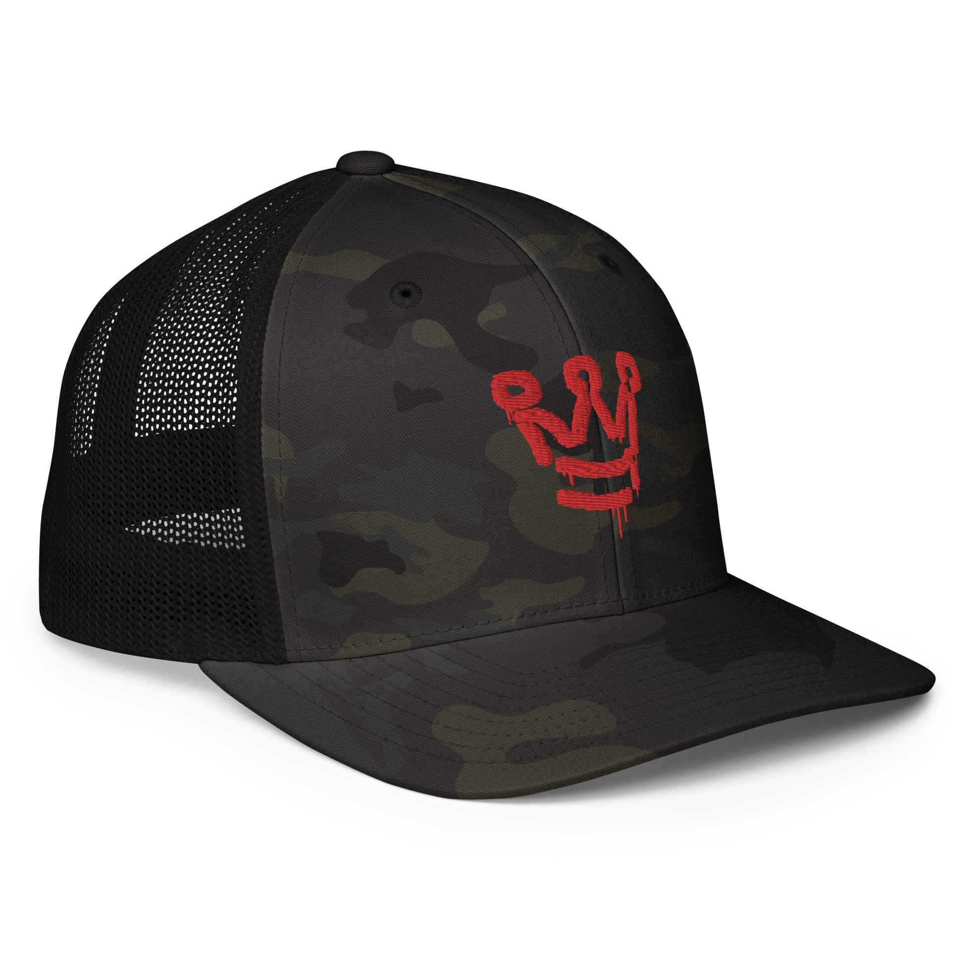 I Am a Crown- Closed-back trucker cap