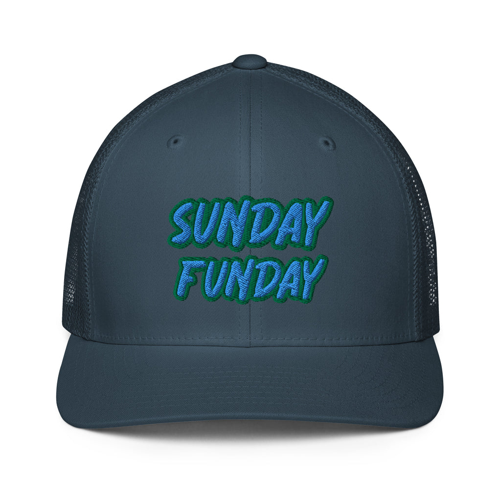 Sunday Funday- Closed-back trucker cap