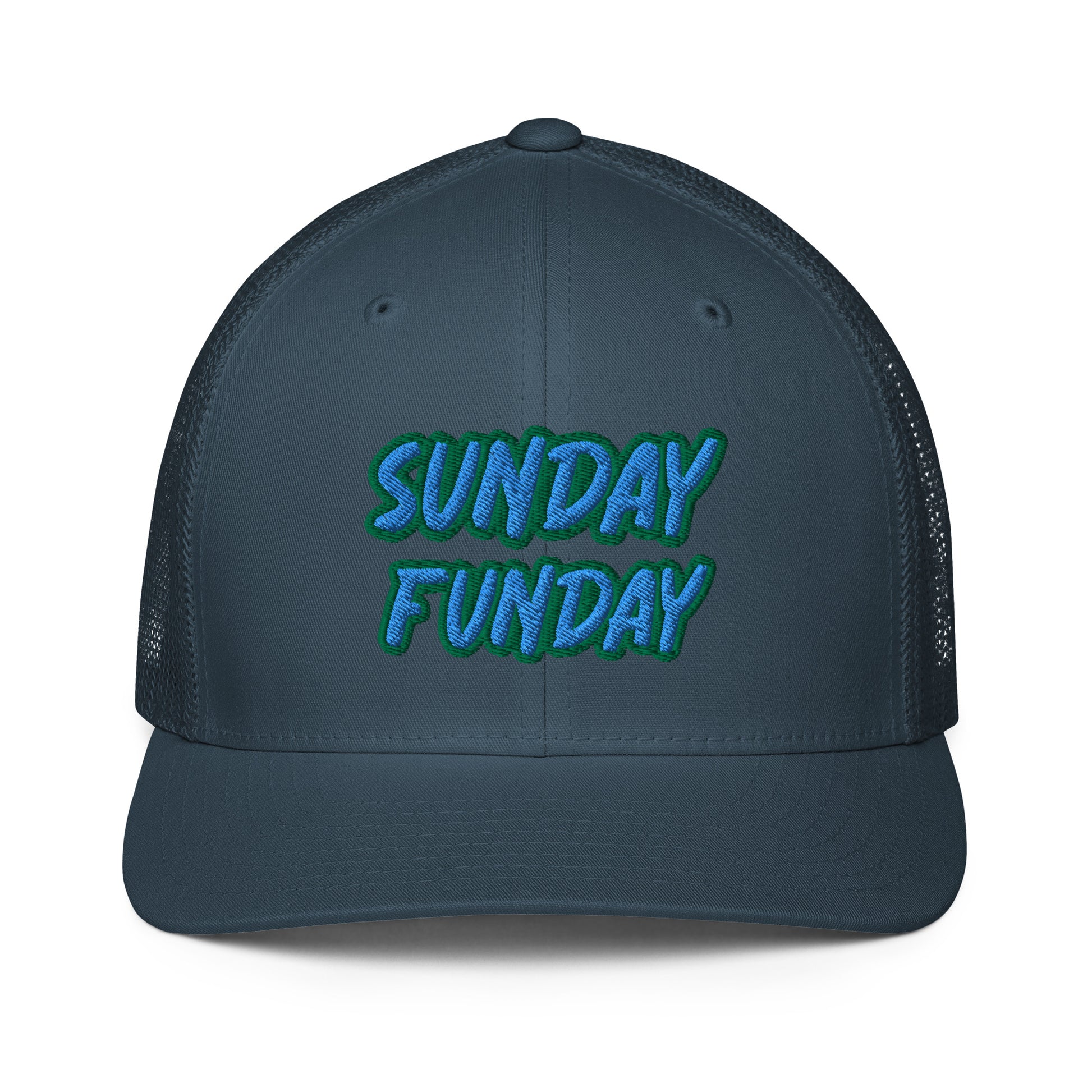 Sunday Funday- Closed-back trucker cap