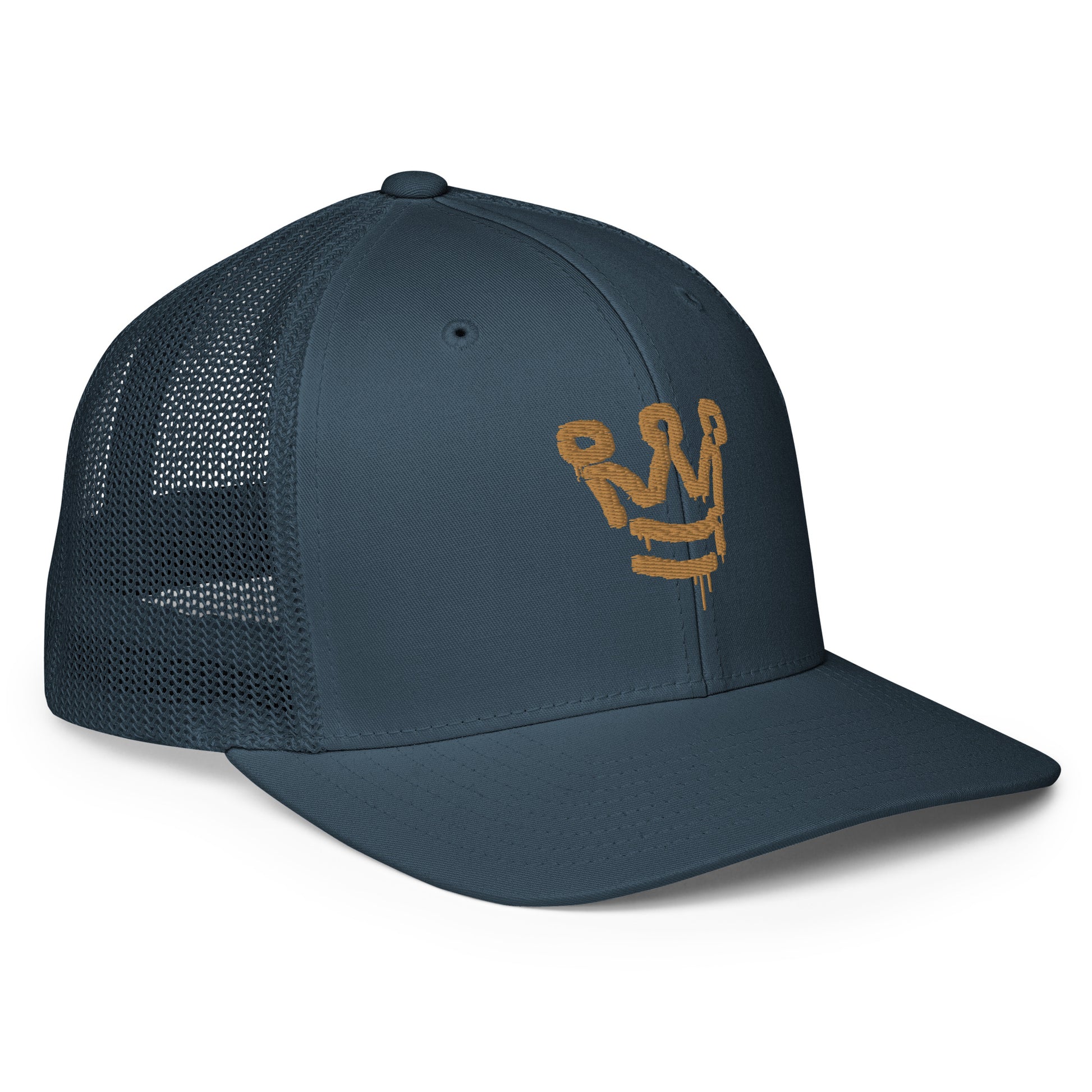 I AM A CROWN- Closed-back trucker cap