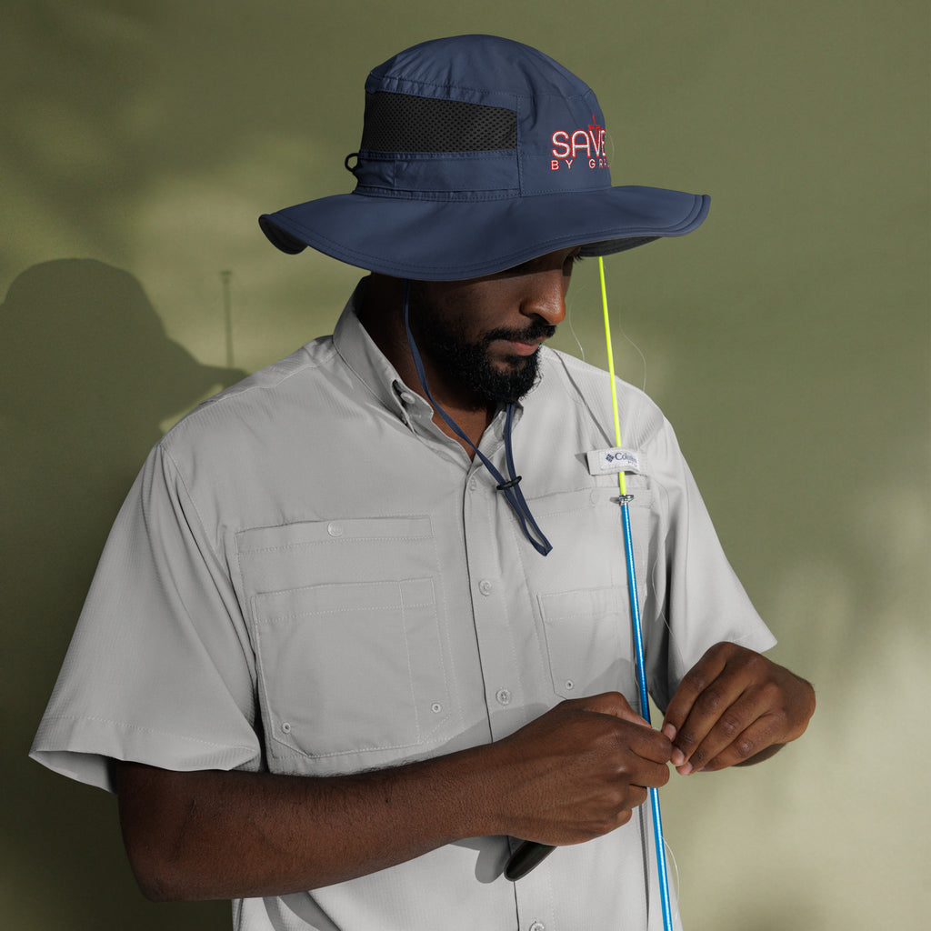 SAVED BY GRACE- Columbia booney hat