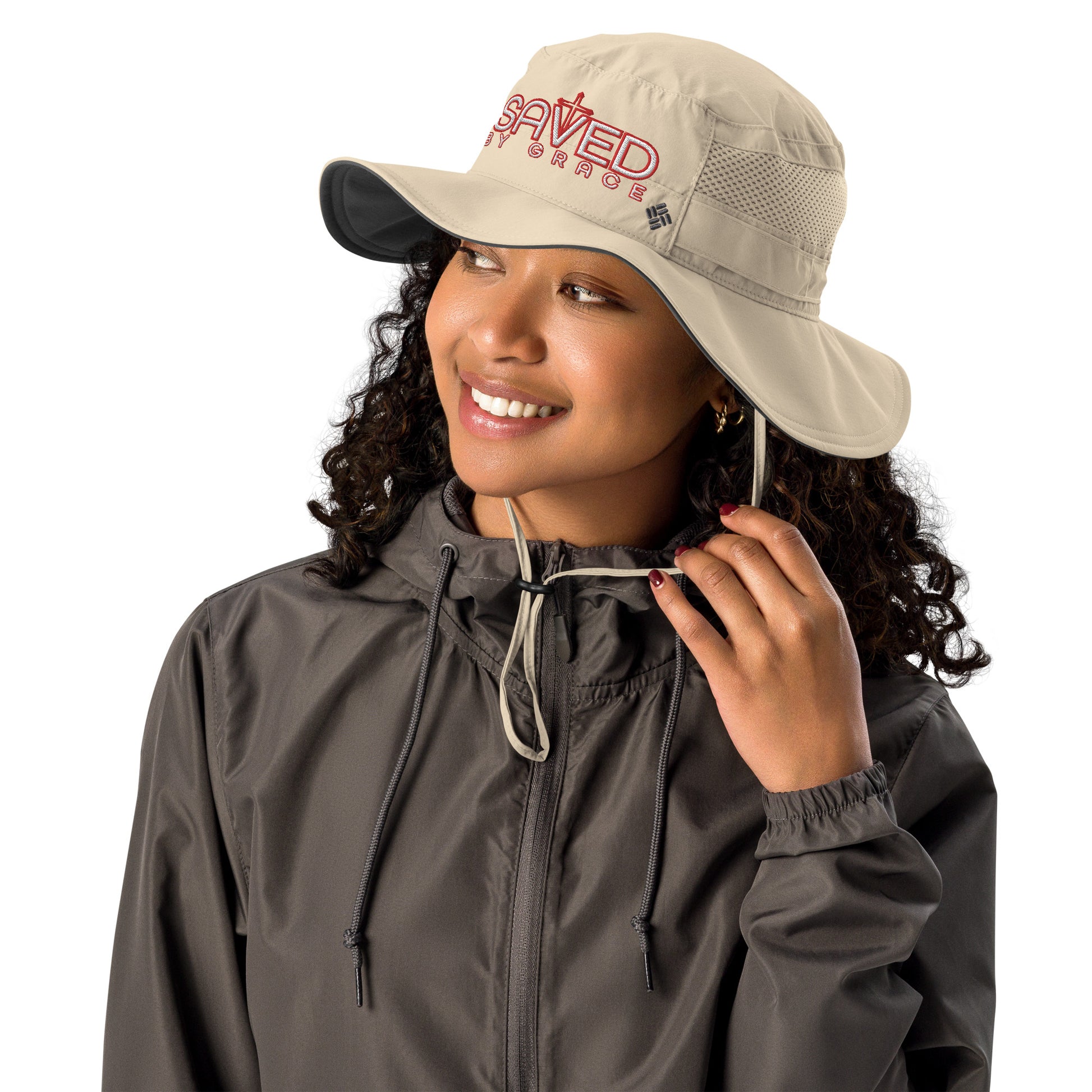 SAVED BY GRACE- Columbia booney hat