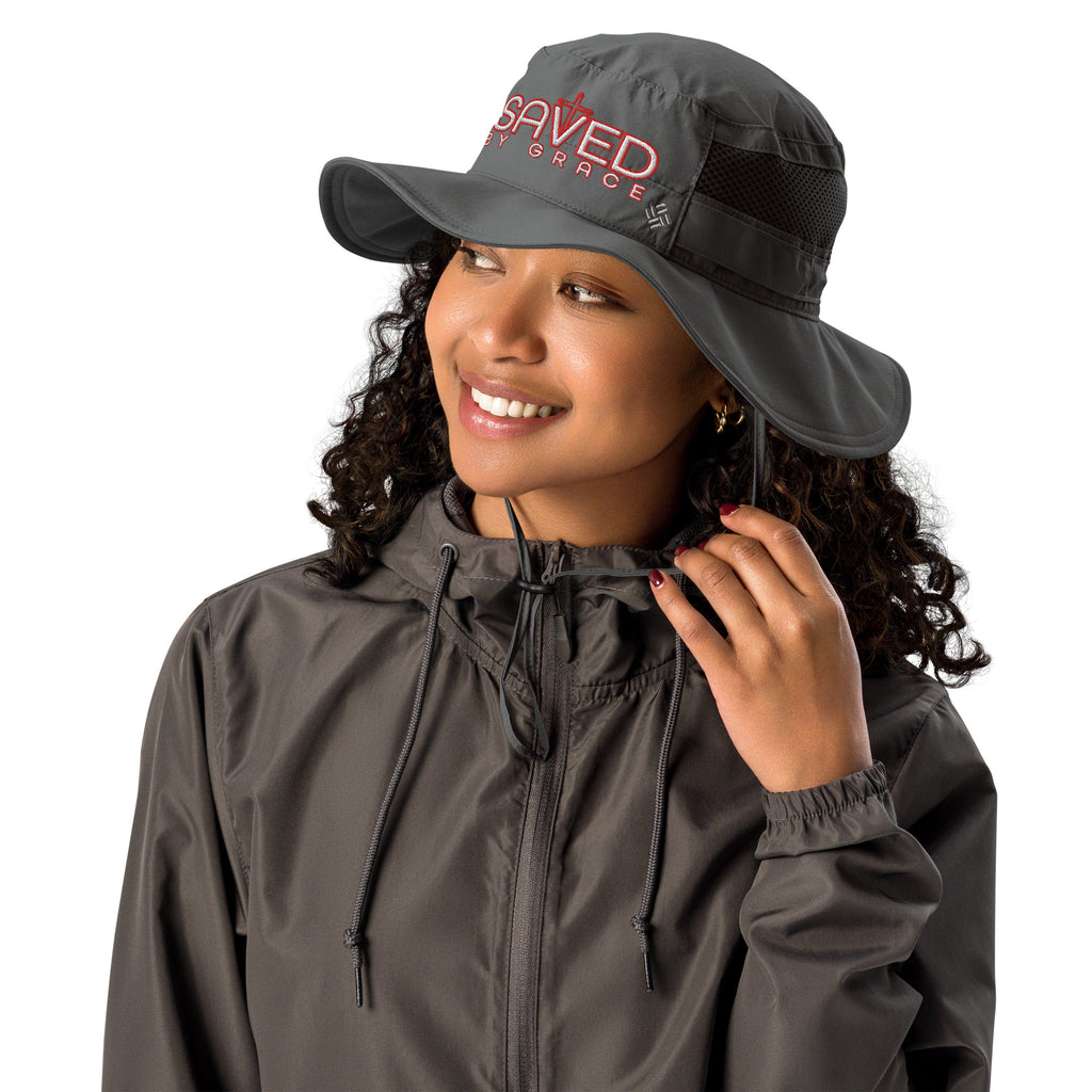 SAVED BY GRACE- Columbia booney hat