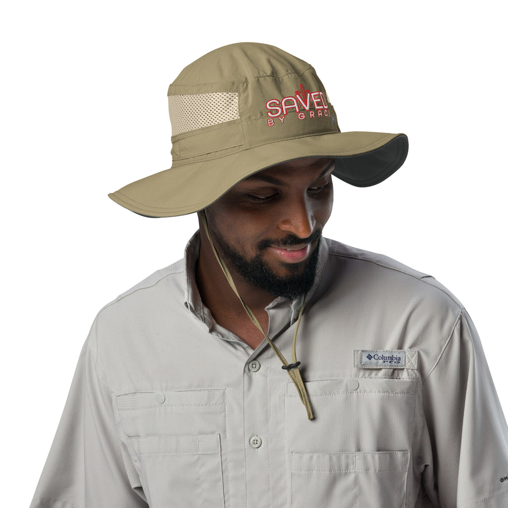 SAVED BY GRACE- Columbia booney hat