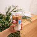 Wayne H.S. Clear plastic tumbler