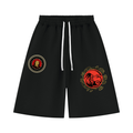 BOLD AS A LION- Unisex Heavyweight Raw Edge Shorts