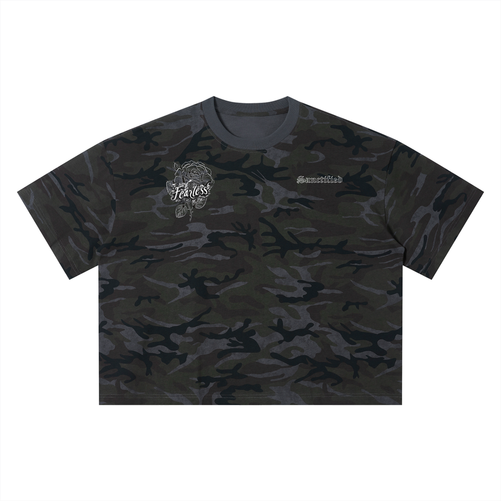 Unisex Camo Boxy T-Shirt