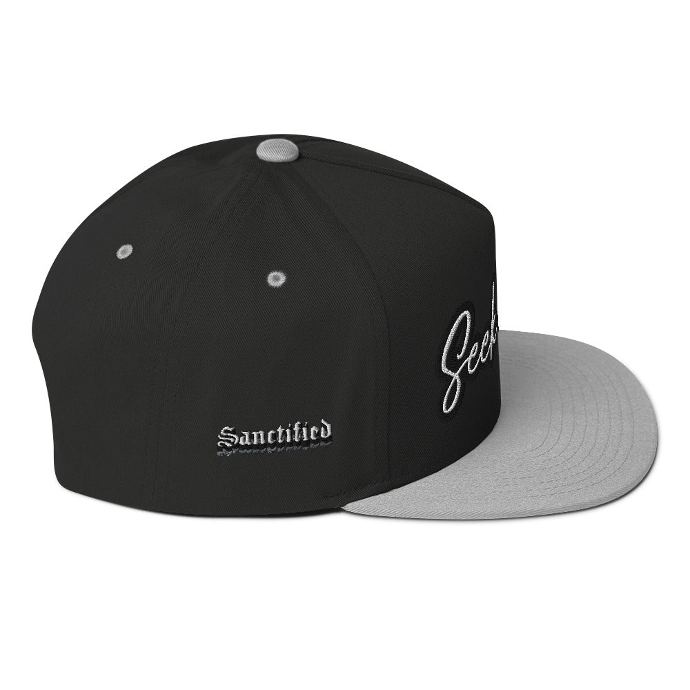 Seek Good- Flat Bill Cap