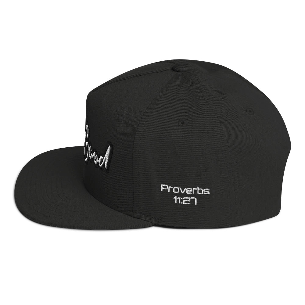 Seek Good- Flat Bill Cap