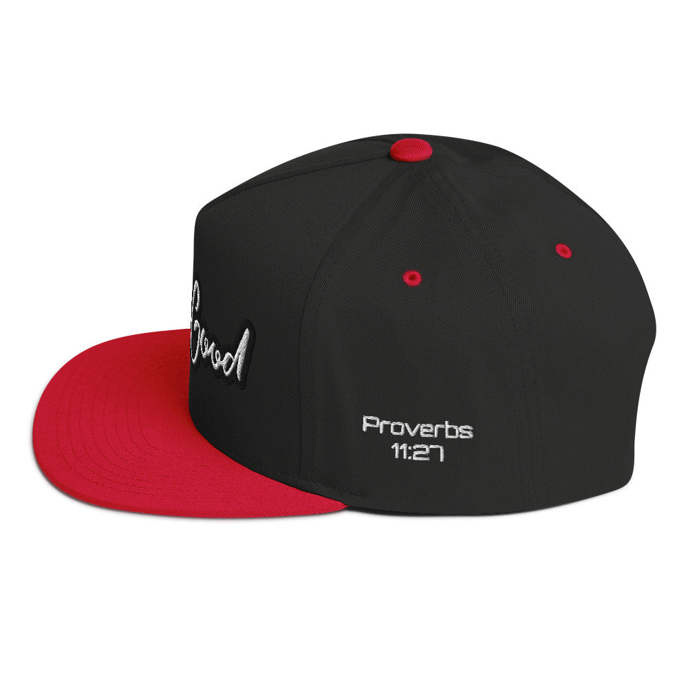 Seek Good- Flat Bill Cap