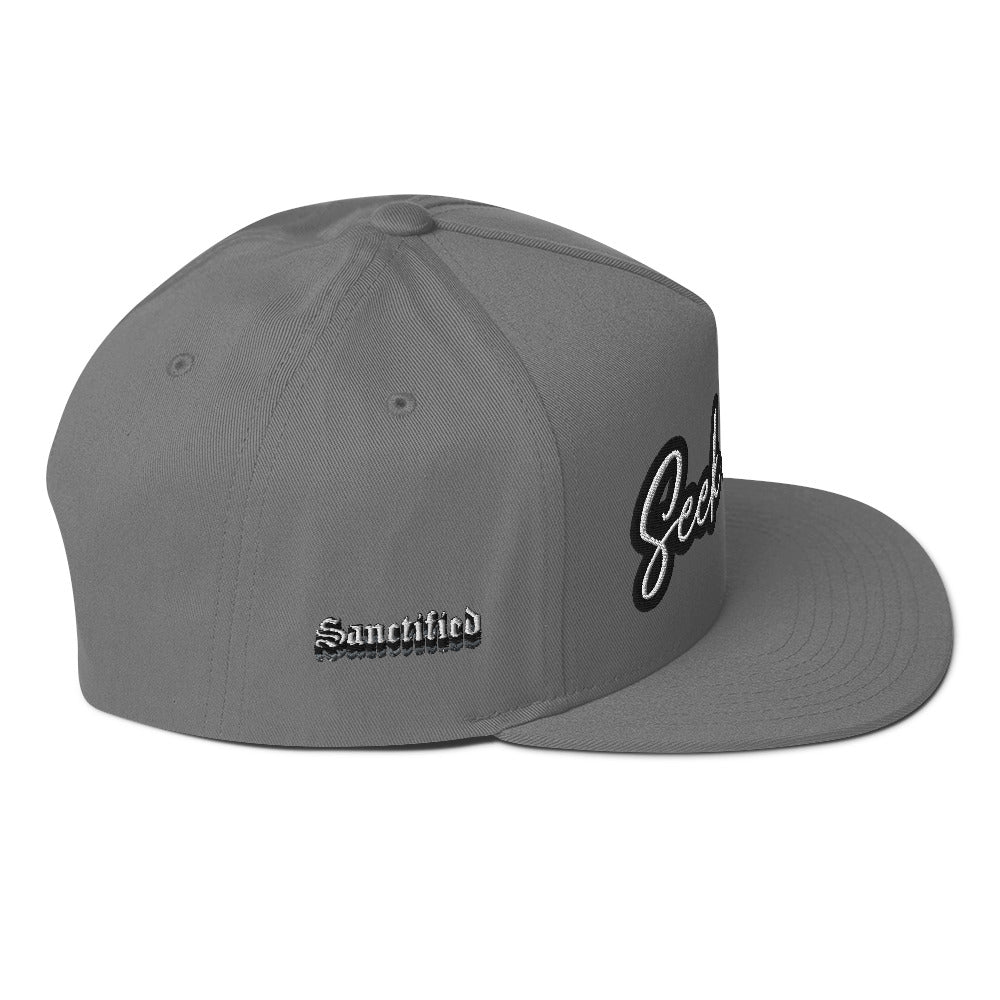 Seek Good- Flat Bill Cap