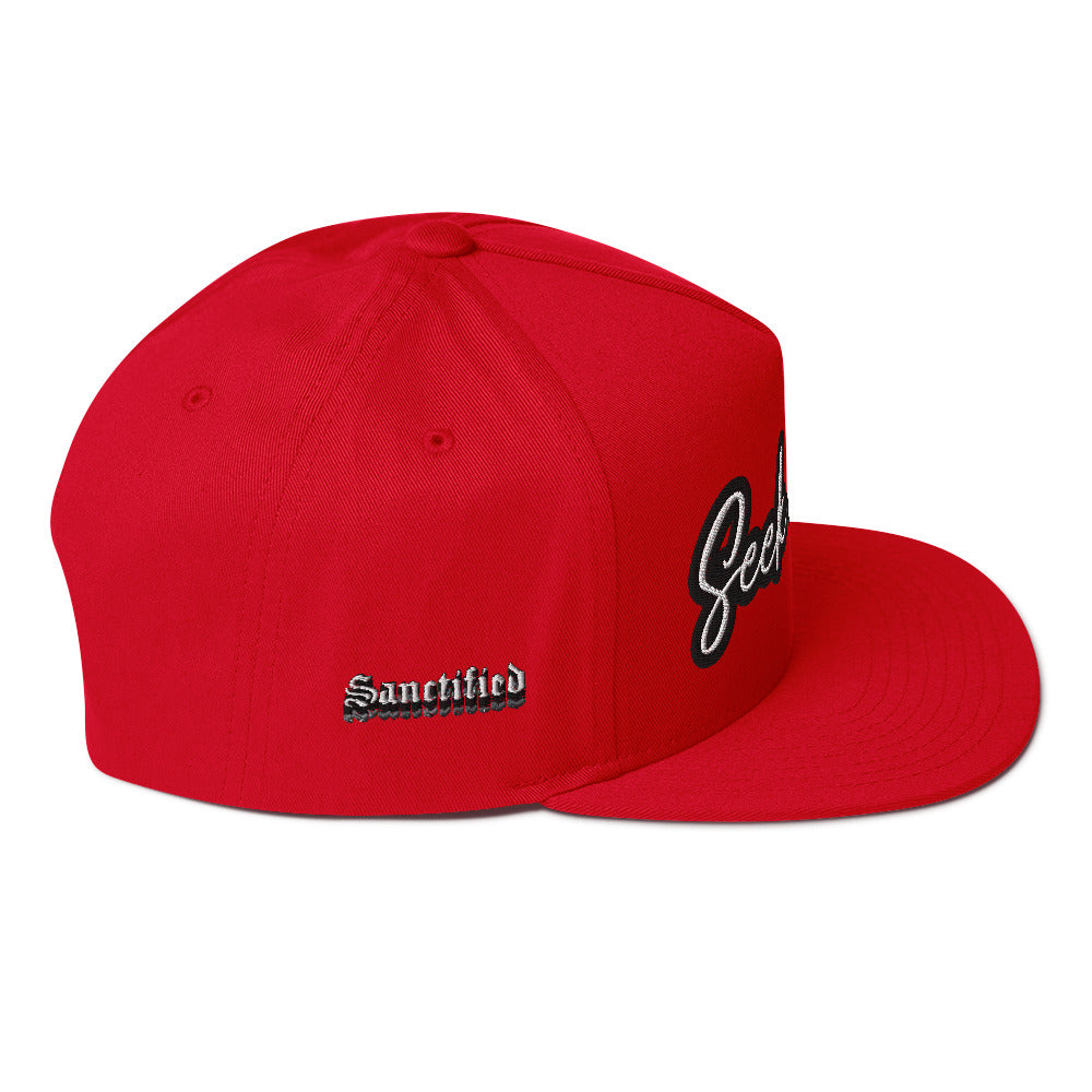 Seek Good- Flat Bill Cap