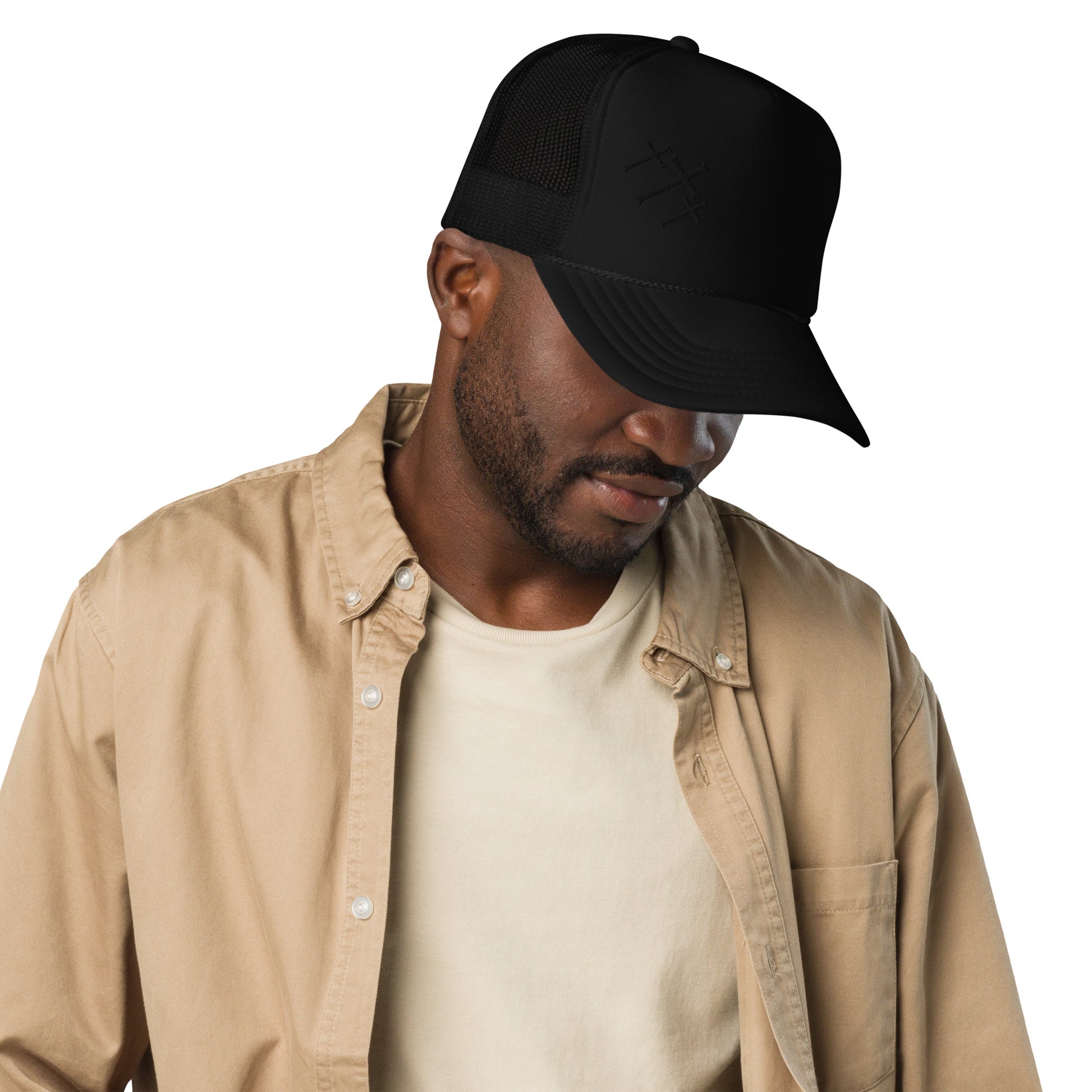 Trinity Crosses- Foam trucker hat