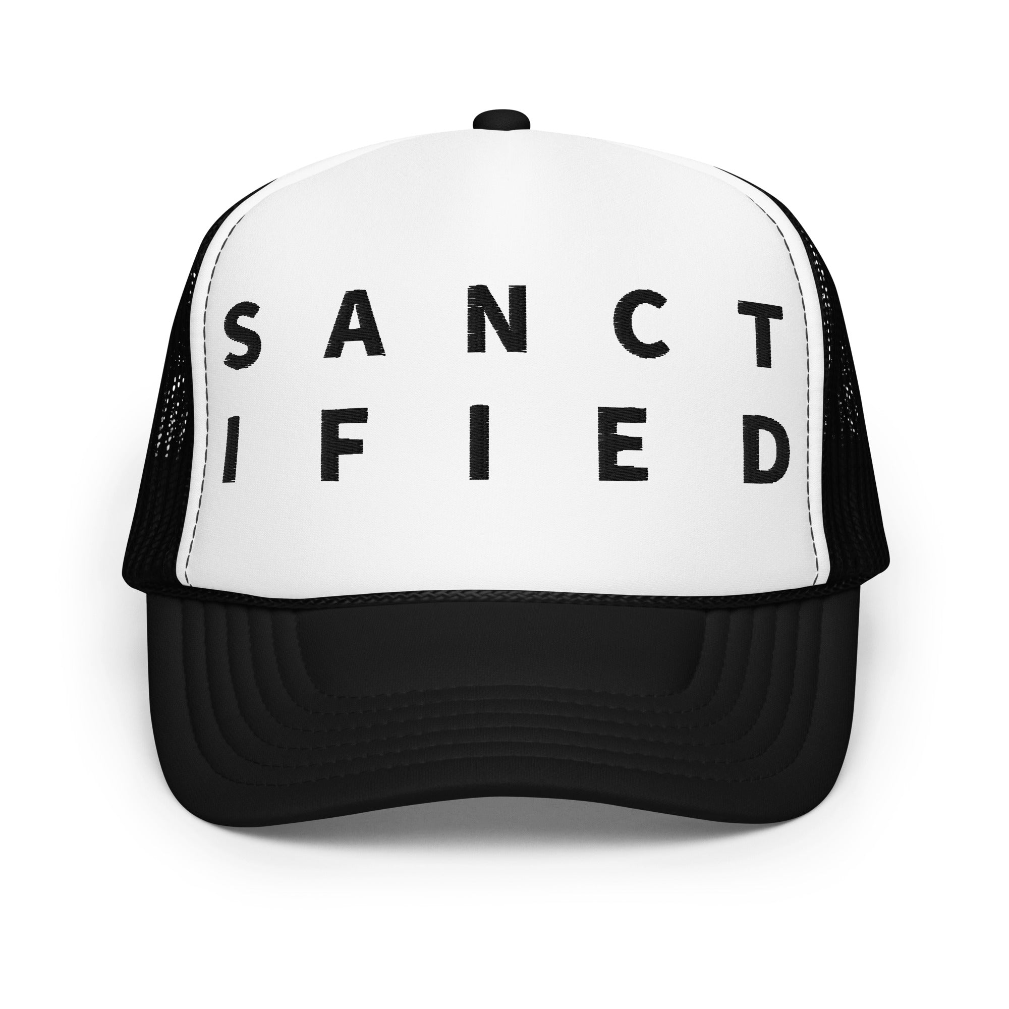 SANCTIFIED- Foam trucker hat – Sanctified