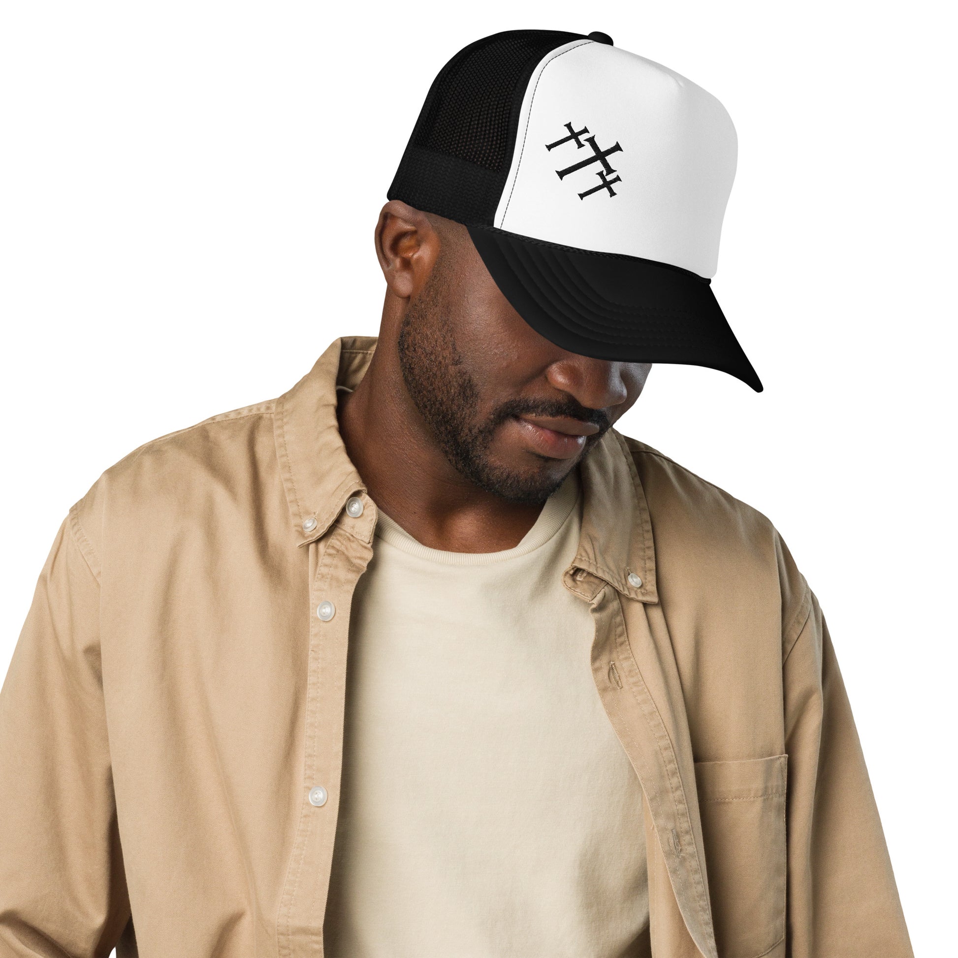 Trinity Crosses- Foam trucker hat
