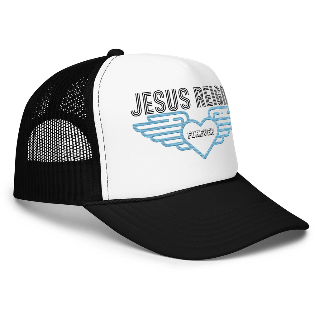 JEUS REIGNS FOREVER- Foam trucker hat