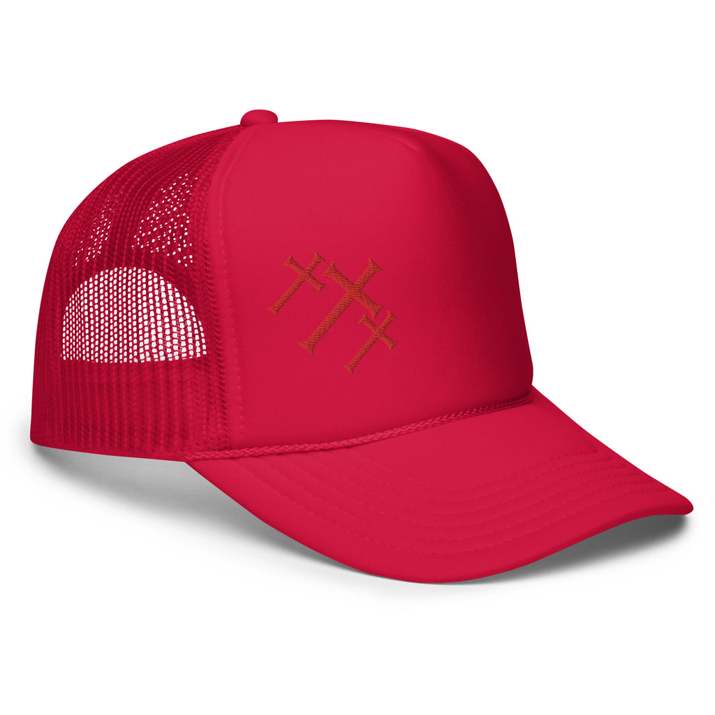 Trinity Crosses- Foam trucker hat